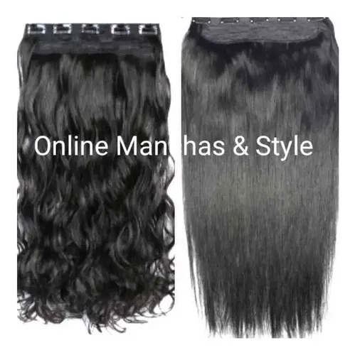 * Extensión Cortina Pelo Símil Natural Lacio/ondas #1*