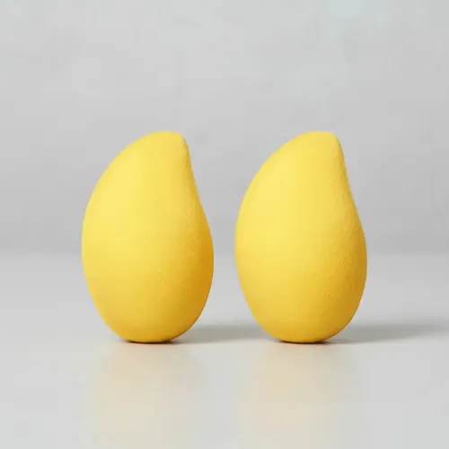 Esponja De Maquillaje De 6 Piezas Con Punta Redondeada Bluvi