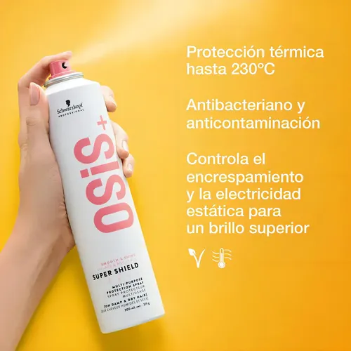 Spray Osis Super Shield Protector Térmico Antifrizz 300ml