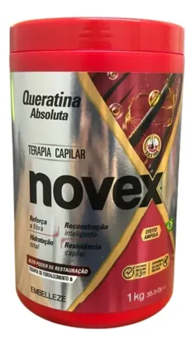 Mascara Novex Queratina Absoluta 1kg Reconstruccion