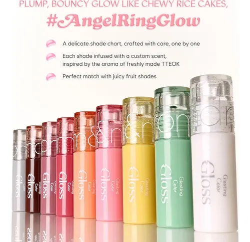 Gloss Labial Rom&nd Glasting Color Mini 9 Tonos Brillo Hoch