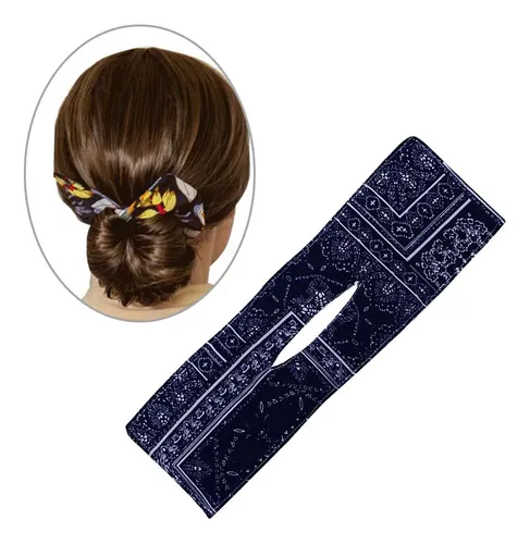 Bandas Para El Pelo De Bollo De Moda Para Mujer, I