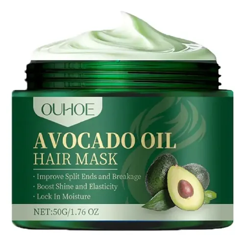 Ah – Mascarilla Capilar De Aguacate, Repara El Cabello .