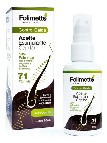 Aceite Capilar Dht Blocker Alopecia Caída Cabello Fino Debil