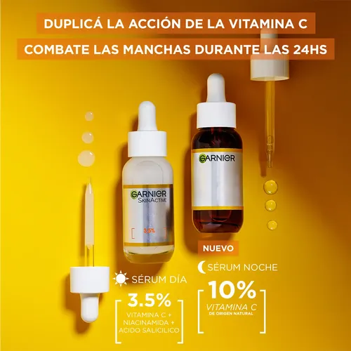 Serum Anti-manchas Garnier Vitamina C Express Aclara 30ml