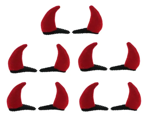 Pinzas Para El Pelo A La Moda Con Forma De Cuerno Para Niños