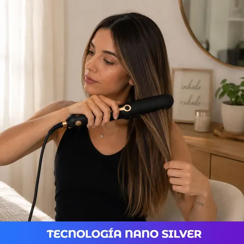 Planchita De Pelo Profesional Alisado Pro Ceramica Regulable