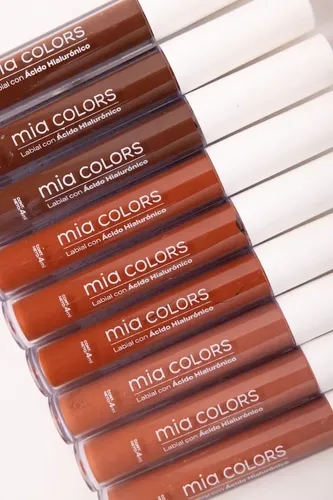 Mia Colors Labial Líquido Con Ácido Hialurónico Amazonas Color Cocoa Dream