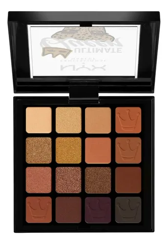 Paleta Sombras Ultimate Shadow Queen Nyx Makeup 16 Tonos