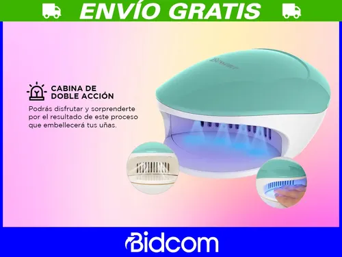 Cabina Para Uñas Led Uv Bessence Manicura
