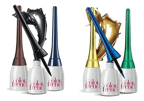 Delineador Liquido Color Trend – Avon Color Marrón mate