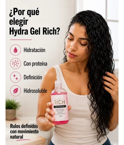 Gel De Rich Cova Para Rulos Metodo Curly Definicion