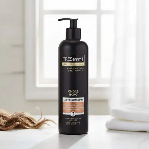 Acondicionador Tresemmé Ondas Boho 500ml Dosificador