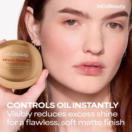 Polvo Cosmético Mcobeauty Miracle Flawless Natural Medium