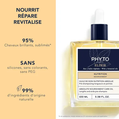 Aceite Capilar Phyto Absolute Nourishment Care Pre-champú 10