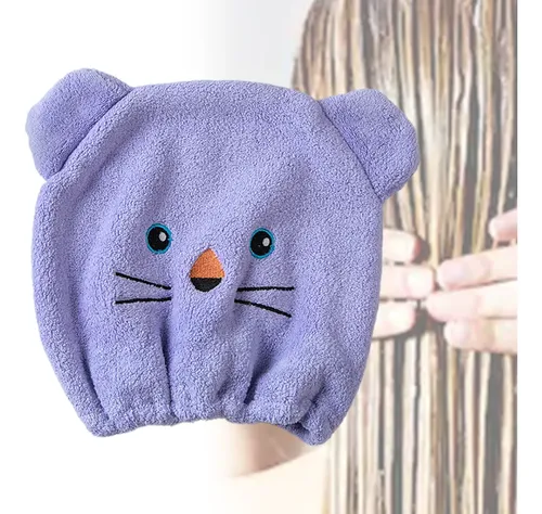 Gorro De Ducha Bordado De Lana