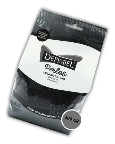 Cera Negra Depilatoria Para Microondas Sistema Español Depimiel 200g