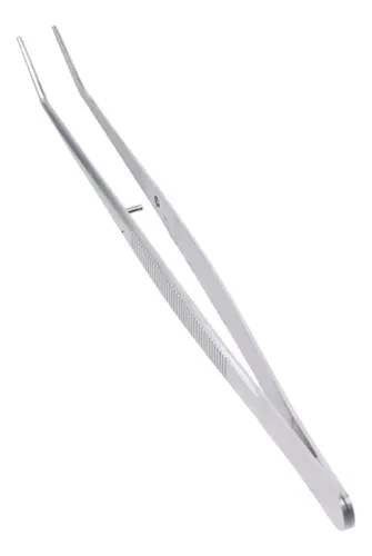 Pinza Curva Plata 6.1” Precisión Universidad