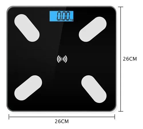 Báscula Inteligente Para Peso Corporal, Báscula De Pesaje Di