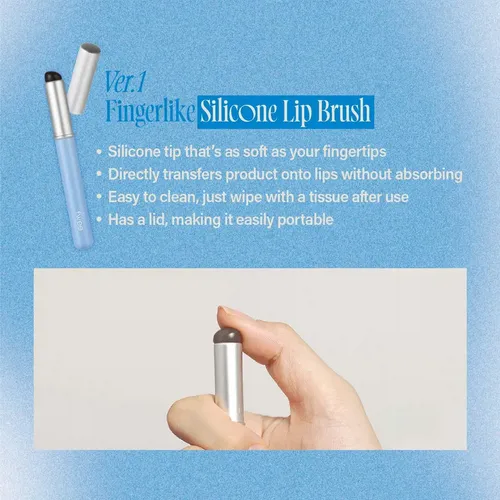 Fwee Brocha De Maquillaje Para Labios de silicona
