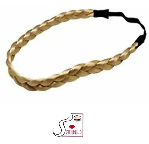 Vincha Diadema Pelo Trenzado Ideal Peinados Grandes Y Niñas