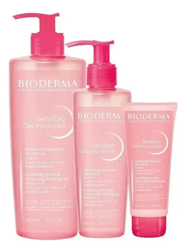 Fcgel Micelar Espumoso Sensibio 500 Ml Limpiador Facial Pprt