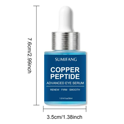Cobre Péptidos Ojos: Renueva, Suaviza Líneas Y Repara