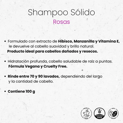 Combo Shampoo Y Acondicionador Solido Pelo Seco Nyübu 100g