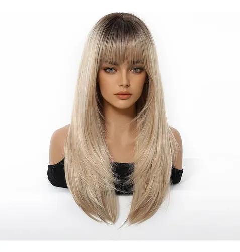 Pelucas Naturales De Cabello Largo Para Mujer