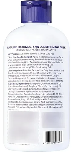 Naturie Hatomugi Pack Loción-gel-leche