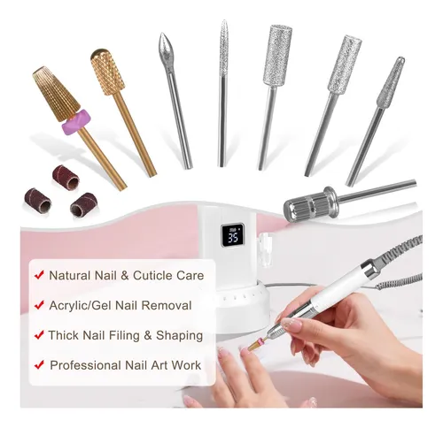 Professionl Uñas, 80w Sin Escobillas De Clavos Eléctricos De