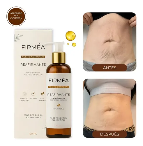 Aceite Anticelulitis Natural Y Reafirmante Firméa 125ml