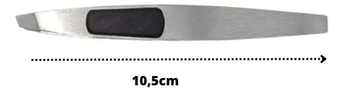 Pinza De Depilar Mely Acero Inoxidable Cejas Profesional