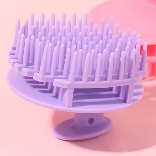 Cepillo De Masaje Para Cabello Húmedo Y Seco, De Silicona