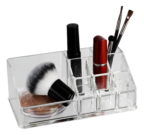 Organizador De Labiales Maquillajes Acrílico Porta Cosmetico