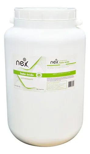 Baño Ácido Antioxidante Mascara Mascarilla Capilar 5 Kg Nex