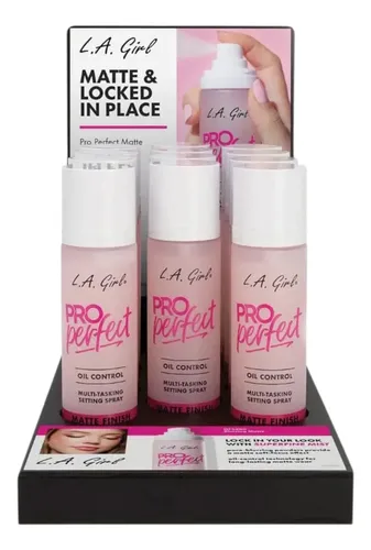Spray Fijador L.a. Girl Pro Perfect Matte 3.55 Oz