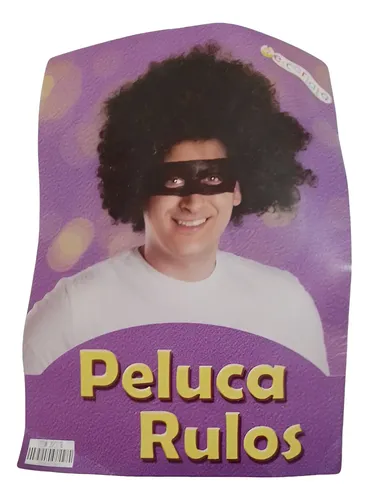 Peluca Con Rulos