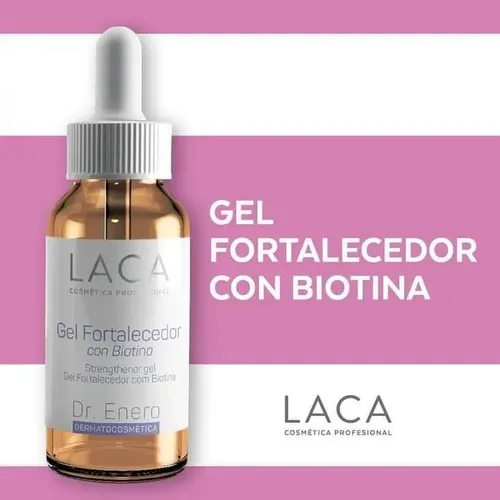Laca Gel Fortalecedor Con Biotina Pestañas Y Cejas Fuertes