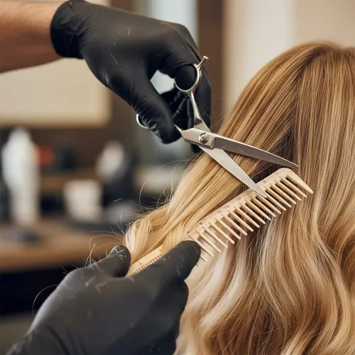 Peinetas Para Cortar El Cabello Macuezu Con Regla, Medidas X