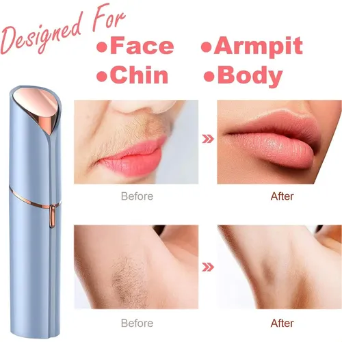 Depiladora Facial, Afeitadora Para Mujeres, Rosarden Usb