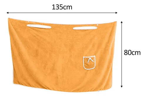Toalla De Baño Mujer 135×80 Cm Con Cierre A Presión