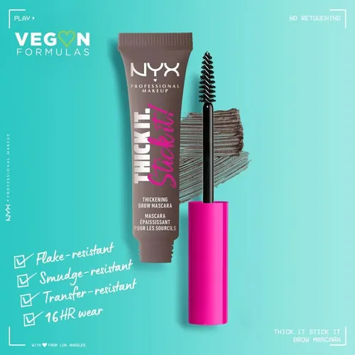 Gel Para Cejas Nyx Thick It Stick It 05 Cool Ash Brown