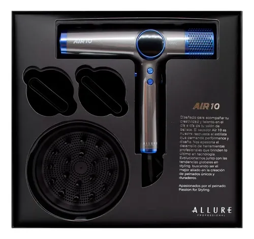 Allure Secador De Pelo Profesional Air10 Iónico 1800w 6c