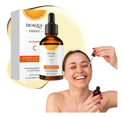 Suero Vitamina C Bioaqua Blanqueador Reparacion Cuidado Piel Tipo De Piel Todo Tipo De Piel