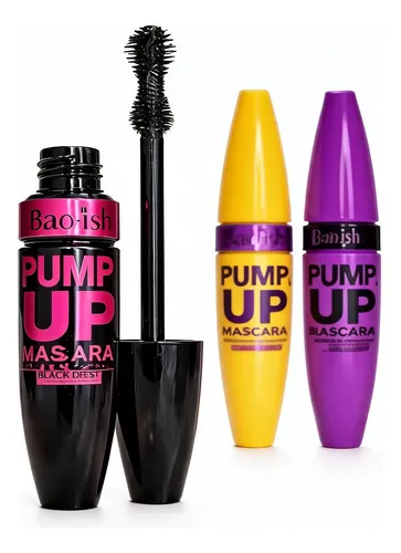 Mascara De Pestañas Color Negro Megavolumen Baolishi