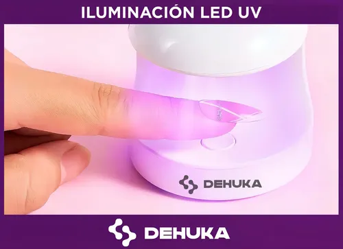 Cabina Para Uñas Led UV SUN Secador Gelificadas Semi + Sensor Inteligente Dehuka