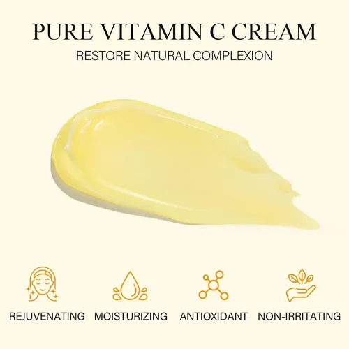 Crema Facial Con Vitamina C Y Cúrcuma Para Aclarar Las Manch