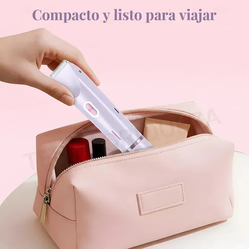 Afeitadora Corporal Doble A Eléctrica 2 En 1 Para Mujer