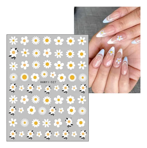 Jmeowio Pegatinas Para Uñas Primavera Floral 9 Hojas